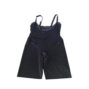 Maidenform Womens Black Shanghai Strap Underwire Slip Shapewear Size L